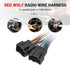 2005-2015 2007-2014 RED WOLF Car Radio Wiring Harness Fit for Chevy Silverado, GMC Enclave Yukon Savana Buick Install