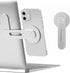CloudValley Magnetic Phone Holder for Laptop, Designed for iPhone 16/15/14/13/12 MagSafe, Adjustable Side Mount