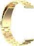 FitTurn Bands Compatible with AIKELA Smartwatch, Stainless Steel Replacement Strap Buckle Metal Wrist Band