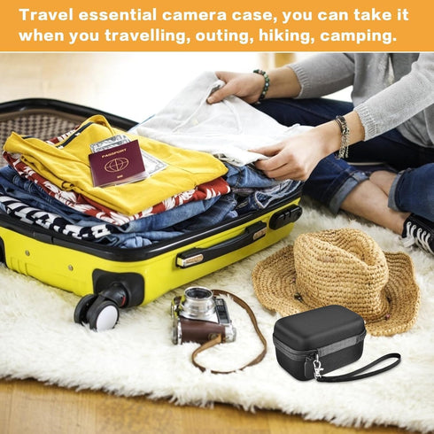 Digital Camera Case Compatible with Various 4K Vlogging Cameras, Storage Holder Bag for Canon PowerShot (Box Only)