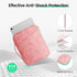 DTTO 9-11 Inch Tablet Sleeve Bag for New 11-in iPad Air M2/iPad Pro M4, Waterproof Travel Case, Pink