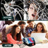 10pcs Magnetic Charging Cable, Short USB Cables (0.6~0.8ft, 2.4A Max), Nylon Braid, Compatible with Charger Stations &