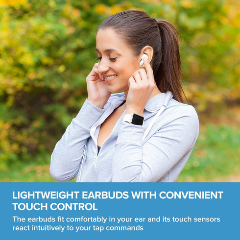 Creative Zen Air Lightweight True Wireless Earbuds with Active Noise Cancellation, Bluetooth 5.0, Up to 18 Hours