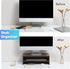 2 FITUEYES Monitor Stand - Tier Computer Monitor Riser Shelf, Wood Desktop Stand for Laptop Computer Screen, Desk