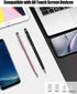 anngrowy Stylus Pens for Touch Screens, Universal 2 in 1 Ballpoint Pen for iPad, iPhone, Tablets, Laptops, Samsung