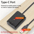 King Ma Dummy Battery NPFW50/ENEL15/LPE6/NP-FZ100/LPE8/NP-W126, Decoded Replacement with Type-C Power Adapter Cable for