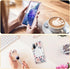 Esdot Case for Samsung Galaxy S20 FE, Built-in Screen Protector, Fashionable Designs for Women, Pink Flowers