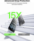 17 Belkin ScreenForce TemperedGlass Screen Protector for iPhone Pro, Scratch-Resistant Impact Protection w/Included