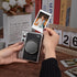 MUZIRI KINOKOO Lens Cap for Fuji Instax Mini EVO Instant Camera, Premium Plastic Cover with Anti-Loss Rope