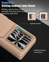 Vihibii for Samsung Galaxy Z Fold 3 Case - Hinge Protection, Credit Card Slot, Kickstand Design, Slide Camera Cover &
