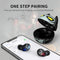 Wireless Earbuds for Small Ears - Touch Control Headset with Stereo Sound, Bluetooth 5.3 Noise Reduction Earphones,