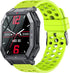 EIGIIS K55 Smartwatch Bands, Silicone Replacement Wristbands Sport Strap with Metal Buckle for KOSPET TANK T1