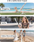 ACKIMA Selfie Stick Tripod - Tripod for iPhone with Remote, Lightweight Phone Stand for Android, Extendable Phone