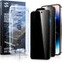 SmartDevil 2PACK Privacy Screen Protector for iPhone 14 Pro, 9H Top-Shatterproof, Military Grade Protection