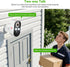 Wynoxian 1080P 2.4G 2-Way Wireless Security Camera Outdoor, Battery Powered, WiFi, Motion Detection, Audio, Cloud