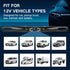 YUGUANG 1080P 170 License Plate Backup Camera, AHD Degree Wide View Angel Night Vision Guide Line On/Off Waterproof