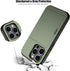 Nvollnoe iPhone 15 Pro Case with Card Holder, Heavy Duty Protective Dual Layer Shockproof Wallet Cover