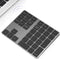 Foloda Bluetooth Number Pad, Wireless BT Numeric Keypad, Multi-Devices Rechargeable USB C Numpad for Laptop, PC, iMac,
