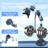 leepiya Universal Ball Head Arm for Phone, 360 Adjustable Car Suction Holder with Remote Control for Video Recording