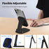 DEERLAMN 16/15/14/13/12/11 Cell Phone Stand for Desk, Height Adjustable Cell Phone Holder Portable Desktop Stand