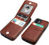KIHUWEY iPhone 12 Mini Case Wallet, Premium Leather with Credit Card Holder, Magnetic Clasp, Heavy Duty Cover