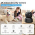 GOLSPARK 2K,2.4GHz Dog Pet Camera for Home Security WiFi Camera Baby Monitor for Room with Motion Tracking Detection