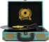 Mersoco 3-Speed 3.5mm MP3, Vinyl Record Player Bluetooth Suitcase Portable Belt-Driven, Supports Bluetooth, RCA Output