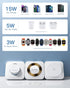 ?????????????? 3 in 1 Wireless Charging Station, Magnetic Detachable Charger for Apple, Compatible with iPhone 15/14/13/12,