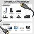 1 5-Pack, 8K 2.1 48Gbps 1 Short HDMI Cable FT HDMI Ultra High Speed Braided HDMI Cords, Foot HDMI Cable for Camera