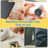 Ceemiaa 3pcsUniversal Reset (2 1 SIM & SD Card Tray Eject Pin with Key Ring Phone & Doorbell Tool Needles + Ring + PP