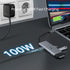 TP-Link 7-in-1 (UH7020C) 4K@60Hz 100W 1USB-C, 2USB-A 5Gbps USB C Hub Multiport Adapter | HDMI, SD & microSD, Power