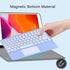 Bluetooth Keyboard, 10-inch Wireless Keyboard with Touchpad, Ultra-Slim Portable Rechargeable for iPad, iPhone, Android