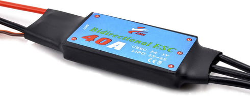 40A 2-6S 3A 5V Readytosky Bidirectional Brushless ESC UBEC Electric Speed Controller for RC Car Boat Underwater