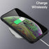 JETech Silicone Case for iPhone X, iPhone Xs - 5.8-Inch Shockproof Full-Body Protective Case with Microfiber Lining