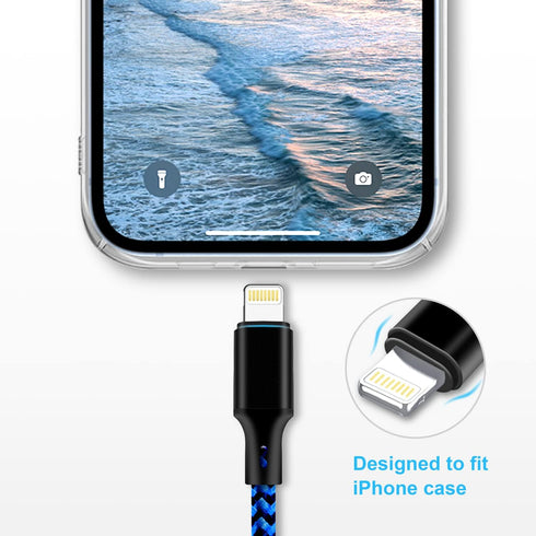 cugunu USB C to Lightning Cable 5 Pack 3/3/6/6/10FT, MFi Certified Power Delivery Fast Charging Cord for iPhone