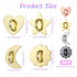 Fyntave 16 Pcs Metal Phone Finger Grip Hook Cute Heart Phone Charm Hooks Heart-Shaped Universal Adhesive Metal Hook