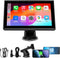 BOAODIFSH 7" Portable Wireless CarPlay Screen for Car Apple CarPlay & Android Auto,
