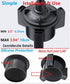 Magnetic Cup Holder Phone Mount - Flexible Gooseneck Arm Car Holder with Super Strong Magnets for All Cellphones