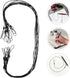 HOMSFOU 10pcs Stylus Tether - Plastic Elastic Tether Lanyard for Touch Pens, Perfect Tool to Tether Drawing Pen