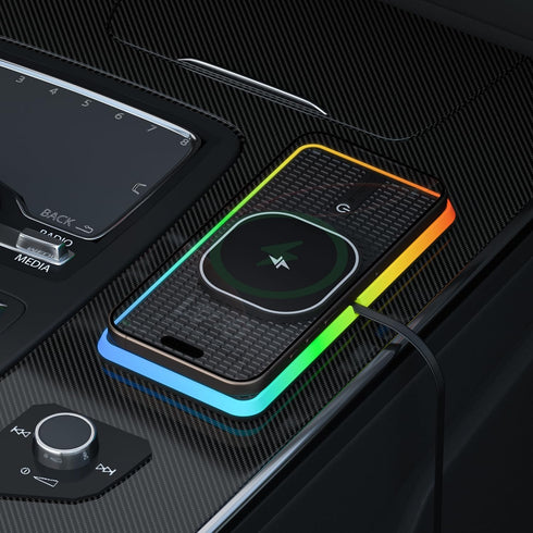 POLMXS 15W 12/13/14/15/16 (K1MAG) Magnetic Wireless Car Charger Charging pad, Wireless Phone Charger Cell Phone