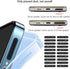 Anti-Lost Anti Dust Plug for iPhone 14/13/12/11, Silicone Charging Port Dust Cover with Speaker Mesh and Mounting