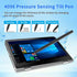 Stylus Pen for HP Envy X360, Pavilion X360, Specter X360, Rechargeable MPP 2.0, Black, 4096 Pressure Sensitivity