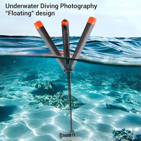 Yunir 4 1 5 4 3 X4 X3 2 in Selfie Stick Floating Hand Grip Tripod Extendable Selfie Monopod,Snorkeling Underwater