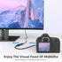 Cuteluding Adapter,4K@60Hz 3D 1080P Ethernet,3D,HDR 5/4,Hero,cameras A6300 A6400,Yoga,ODROID Micro HDMI to HDMI Type D