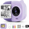 Rongta Portable Instant Camera for Kids Print Photos Travel Digital 1080P Video Camera