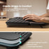 Nulea RT05C Wired Ergonomic Keyboard, Split Keyboard with Cushioned Wrist Rest, USB Corded for Windows/Mac