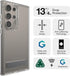 ZAGG Crystal Palace Case for Samsung Galaxy S24 Ultra - Ultra-Slim, Kickstand, 13ft Drop Resistant, Eco-Friendly, Clear