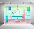 BELECO 8x6ft Fabric Cartoon Hospital Operating Room Backdrop Doctor Surgery Anesthesia Bed Medical