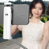 Serounder 4.72in 27.55in 360 Compact Selfie Stick Folded, Extendable to Wireless Bluetooth, Rotation Phone Holder