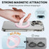 KIJUKI 16 15 14 13 12 Magnetic Silicone Ring Grip Phone Holder,Magnetic Loop Grip,Compatible with Phone Accessories
